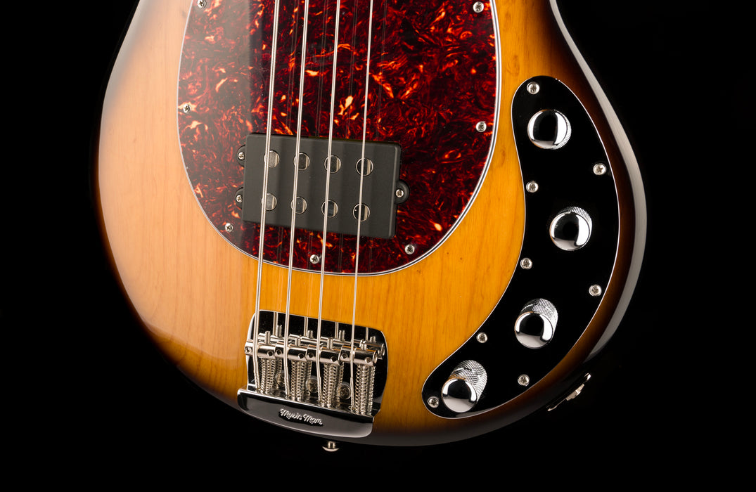 Ernie Ball Music Man StingRay Special Bass Burnt Ends Roasted Maple With Case