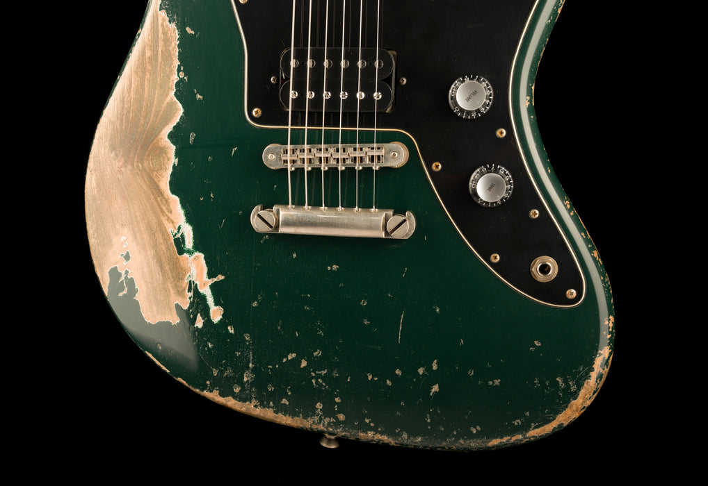 Fano Alt de Facto JM6 Heavy Distress British Racing Green