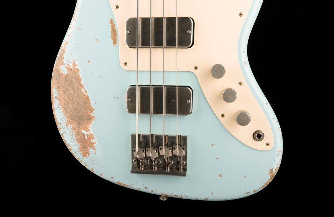 Fano Oltre JM4 Bass Heavy Distress Sonic Blue with Gig Bag