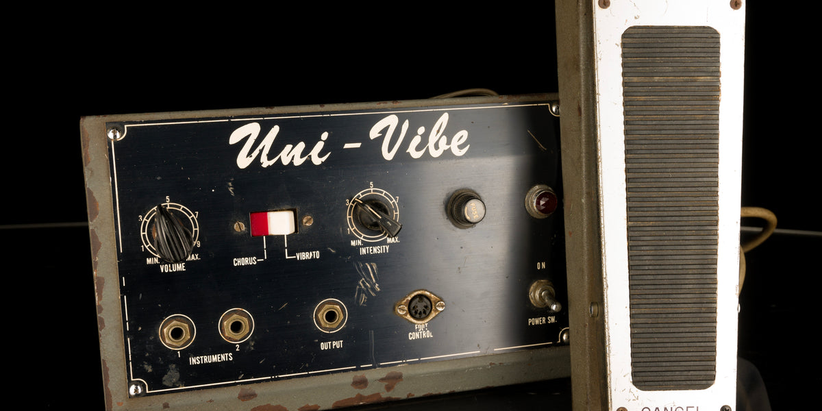 Pre Owned 1968-69 Shin-ei Uni-Vibe Pedal With Footswitch