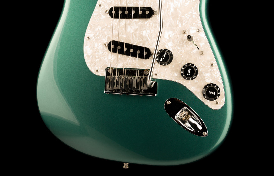 Pre Owned 2022 Fender Mod Shop Stratocaster Sherwood Green With OHSC