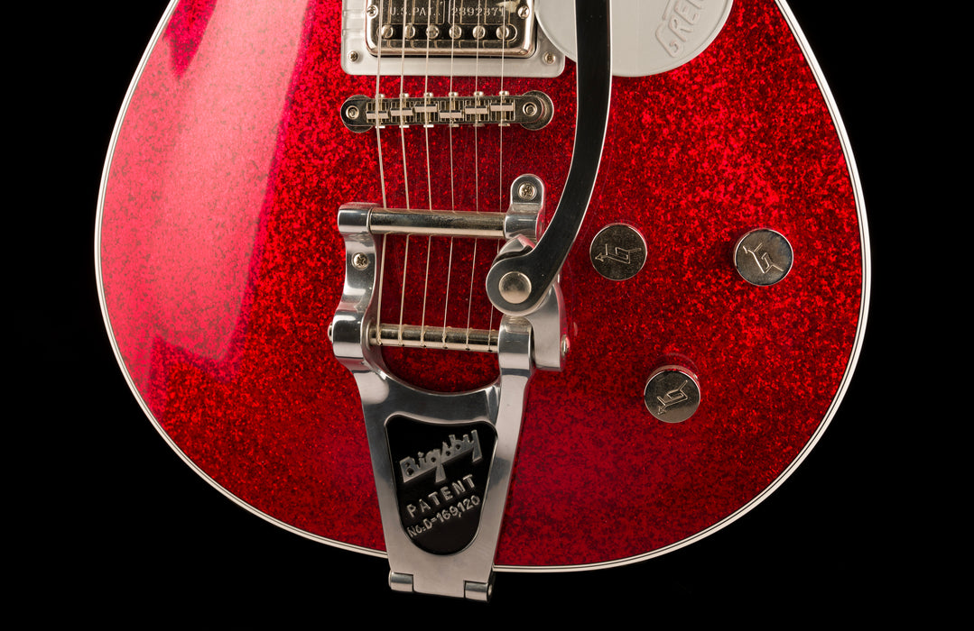 Used Gretsch G6129T Players Edition Jet Red Sparkle with OHSC