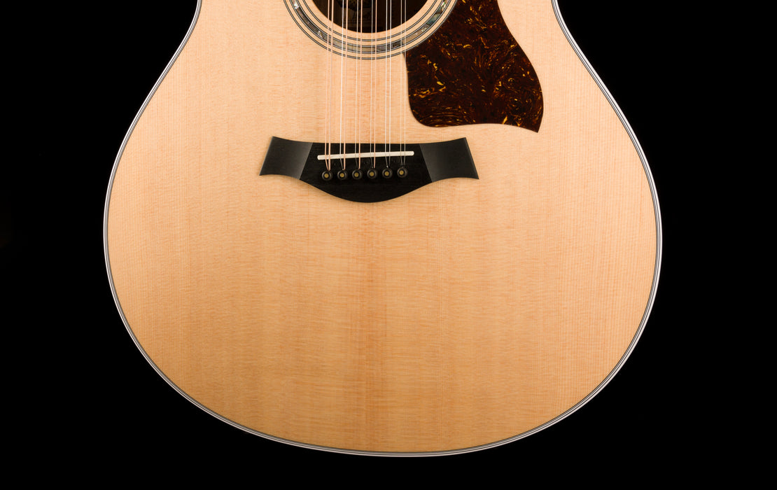 Taylor 50th Anniversary 858e LTD 12-String Natural Acoustic Electric Guitar With Case
