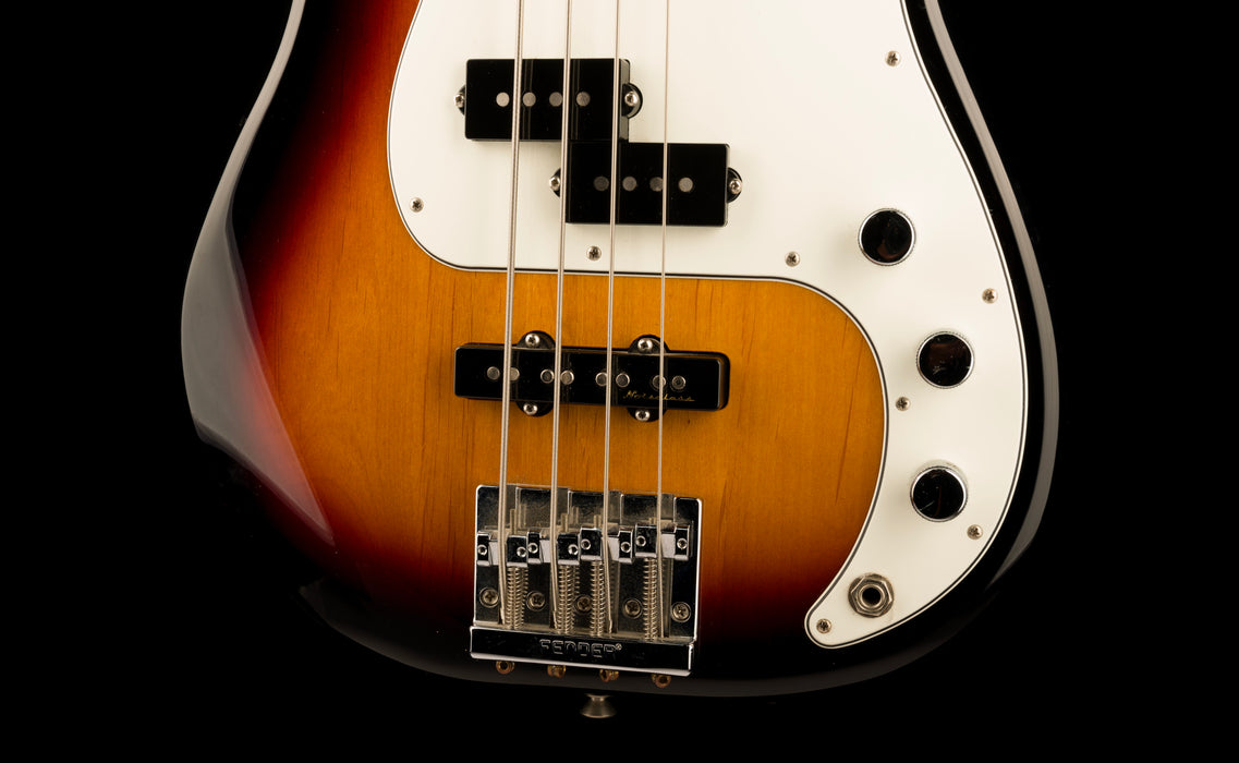 Pre Owned 2014 Fender Special Run Deluxe PJ Bass 3-Color Sunburst With Gig Bag
