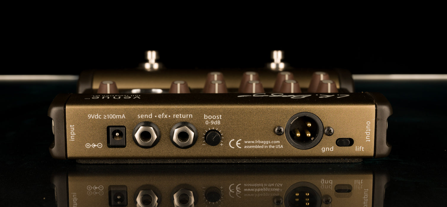 Used L.R. Baggs Venue DI Direct Box / Preamp / EQ / Tuner With Carry Case