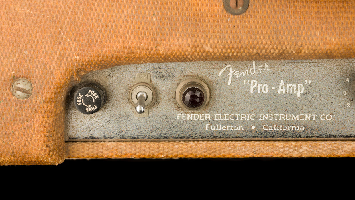 Vintage 1948 Fender Pro Amp Tweed Guitar Amp Combo