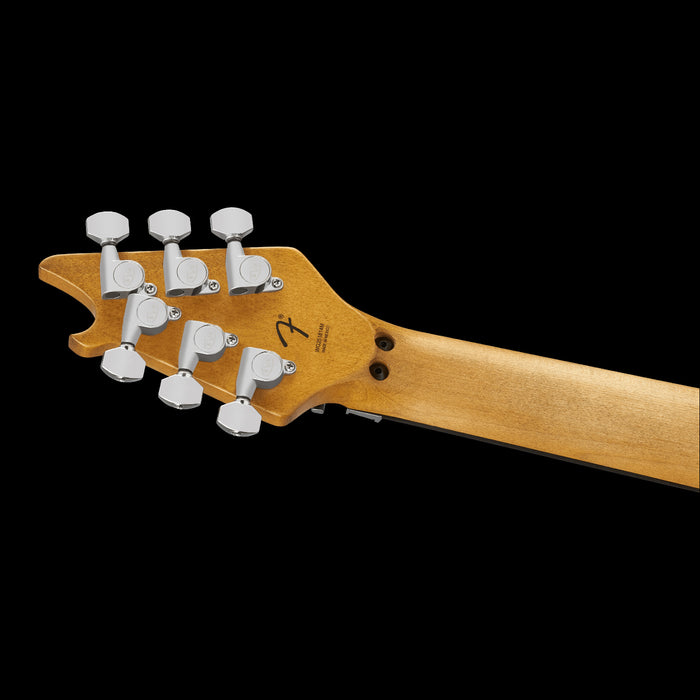 EVH Limited Edition Wolfgang Special Striped Series Distressed Ivory Headstock Back