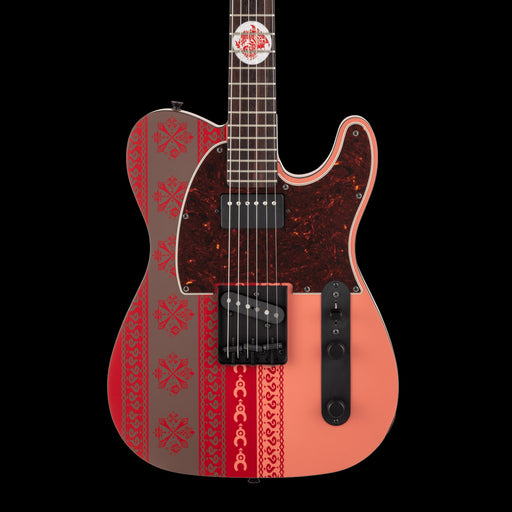 Fender Monster Hunter Rathalos Telecaster Rosewood Fingerboard Rathalos Red Front Crop
