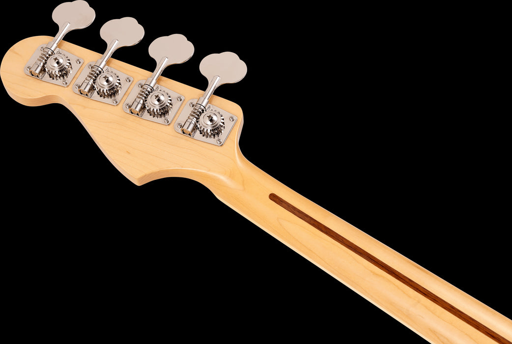 Fender Made in Japan Limited International Color Jazz Bass Maple Fingerboard Monaco Yellow Headstock Back