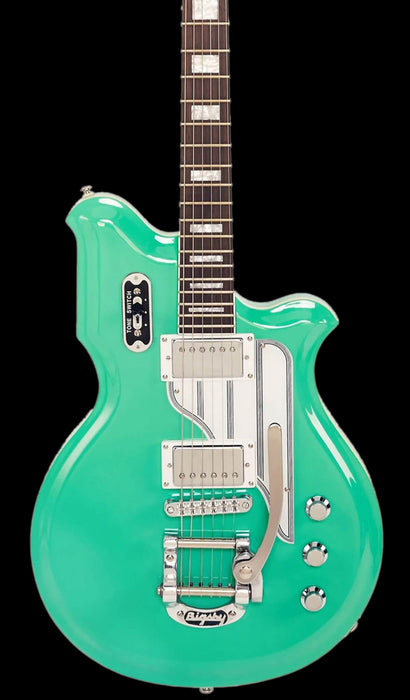 Eastwood Airline Map Deluxe With Bigsby Electric Guitar Seafoam Green