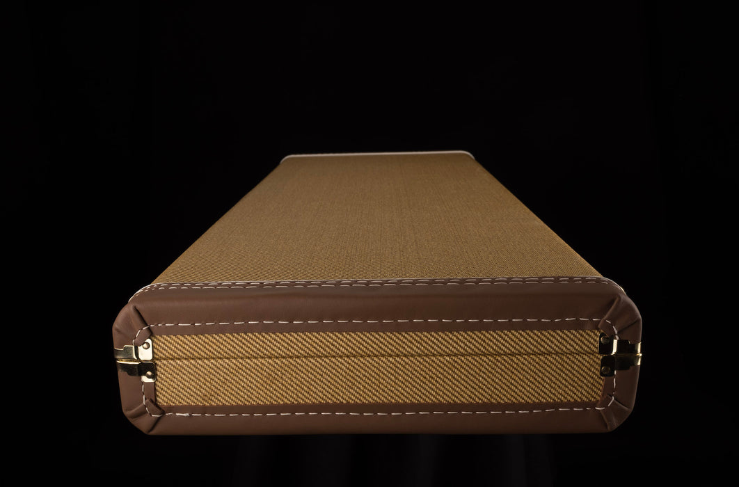 Used Fender Custom Shop Deluxe Tweed G&G Hardshell Stratocaster Telecaster Case with Red Interior