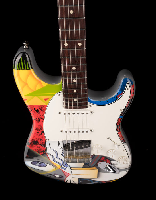 b3 Acid Bunny with Painting - Pamelina H Collection