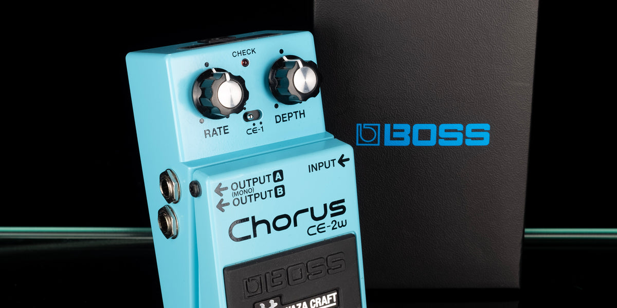 Used Boss Waza Craft CE-2W Chorus Pedal With Box — Truetone Music