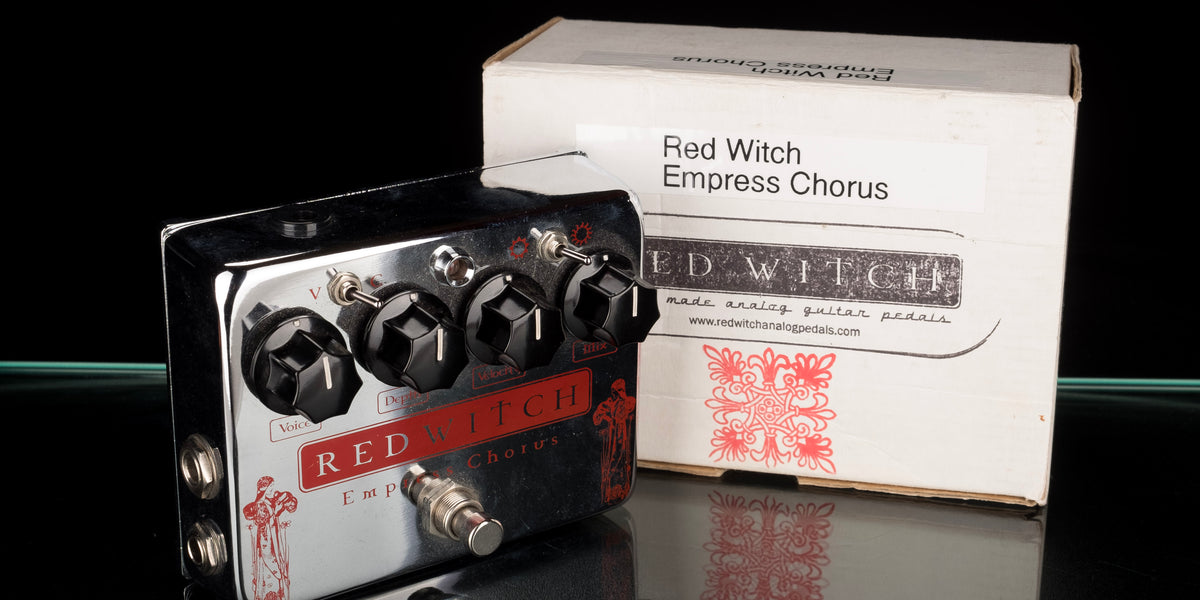 Red Chorus Empress pedals WITCH RED ギター Witch Chorus Deus Empress ) レッドウィッチペダルズ ( Pedals ギター