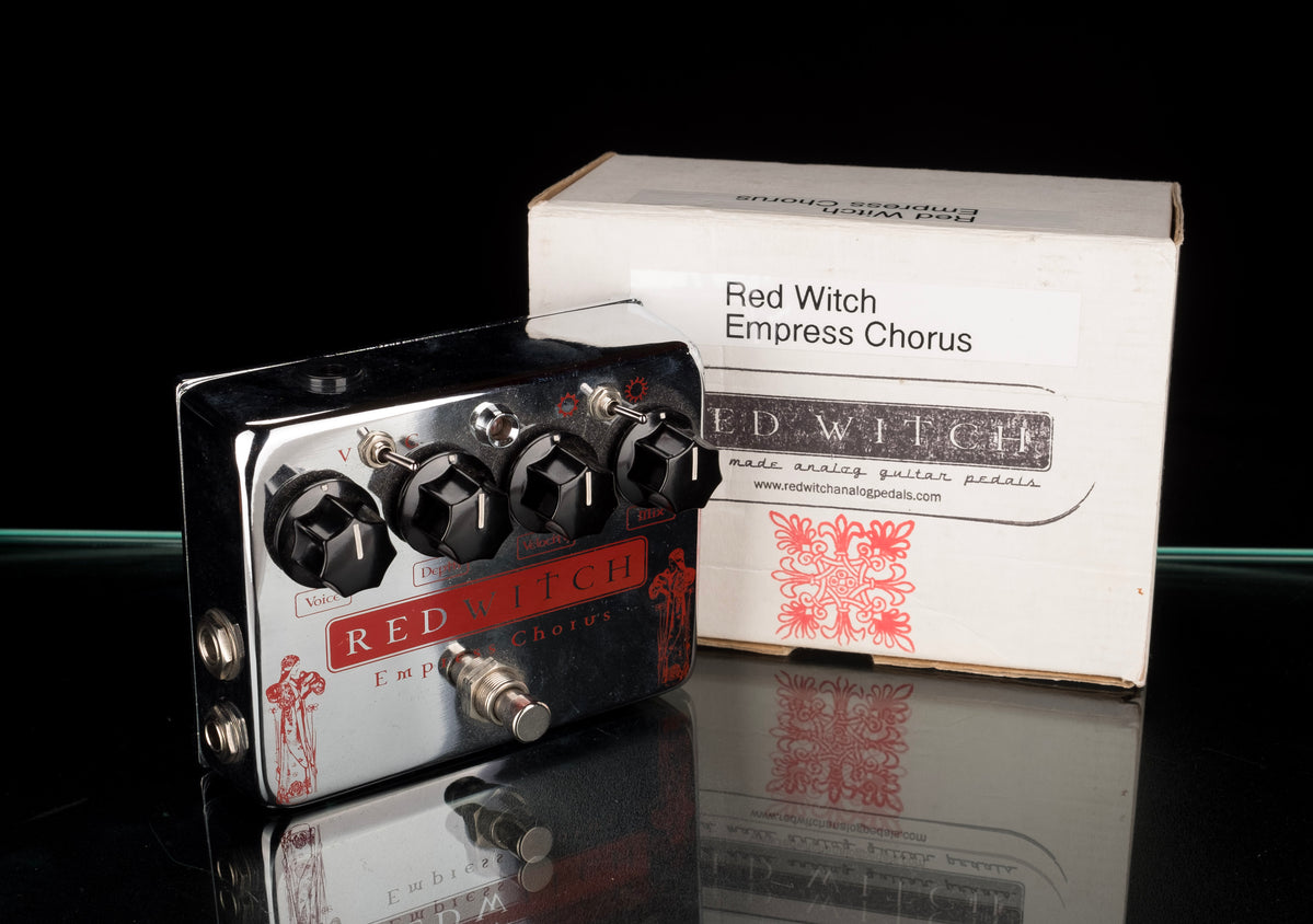 red witch pedal Used Red Witch Empress Chorus Pedal With Box — Truetone Music