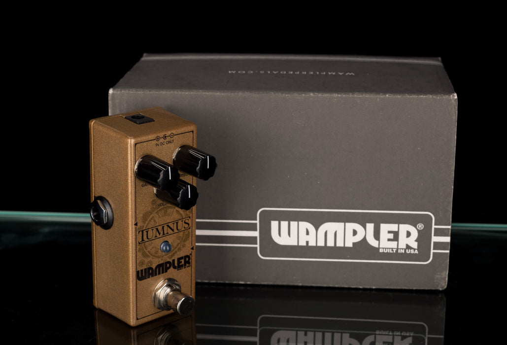 wampler tumnus pedal Used Wampler Tumnus Transparent Overdrive Pedal with Box — Truetone Music