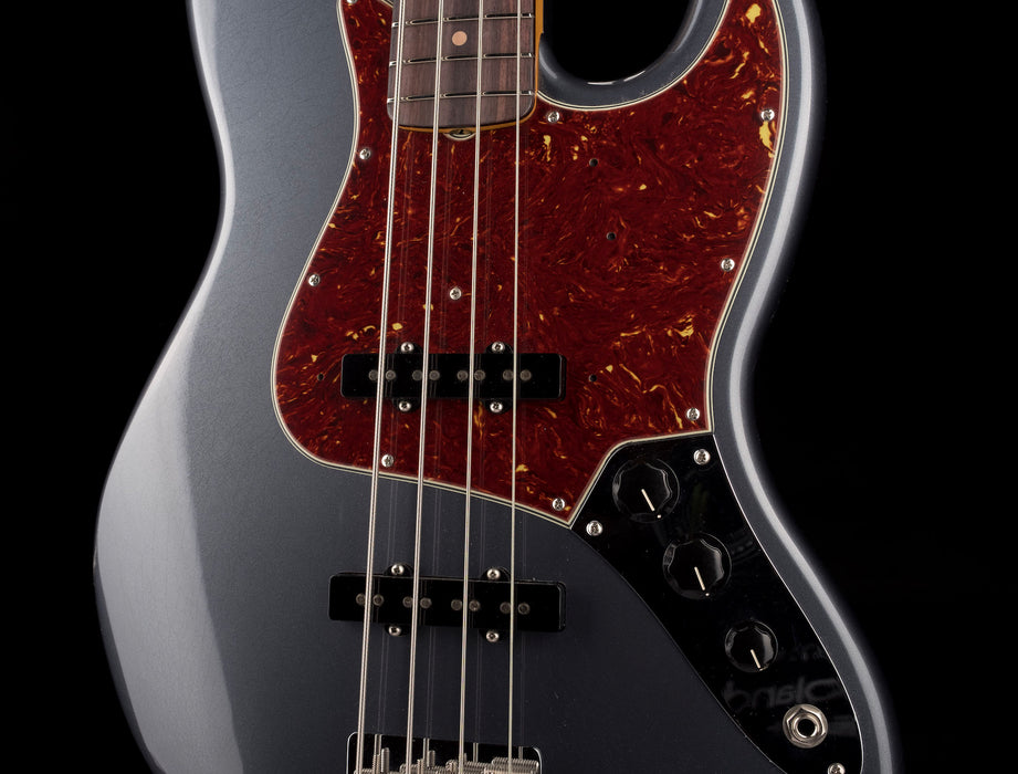 Fender Custom Shop 1964 Jazz Bass Closet Classic Charcoal Frost Metallic With Case
