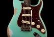 Used Fender Custom Shop 1960 Stratocaster Heavy Relic Faded Aged Foam Green with OHSC