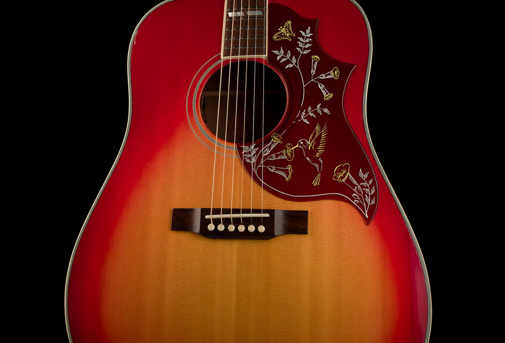 Pre Owned 2017 Gibson Custom Shop Late '60s Hummingbird Heritage Acoustic Guitar With OHSC