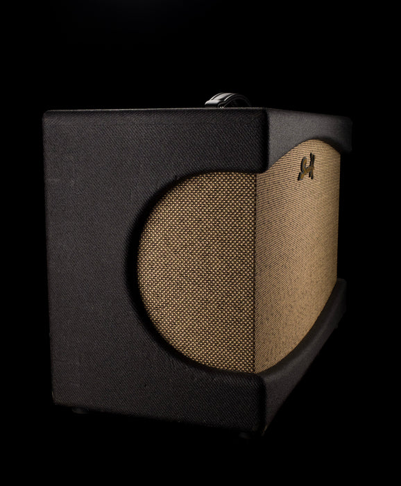 Used Swart Stereo 2x12" Creamback Speakers Dark Tweed Guitar Amp Cabinet