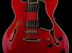 Used Eastman T386-RD Thinline Semi-Hollow Red with OHSC