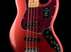 Used Fender Player Plus Jazz Bass Aged Candy Apple Red With Gig Bag