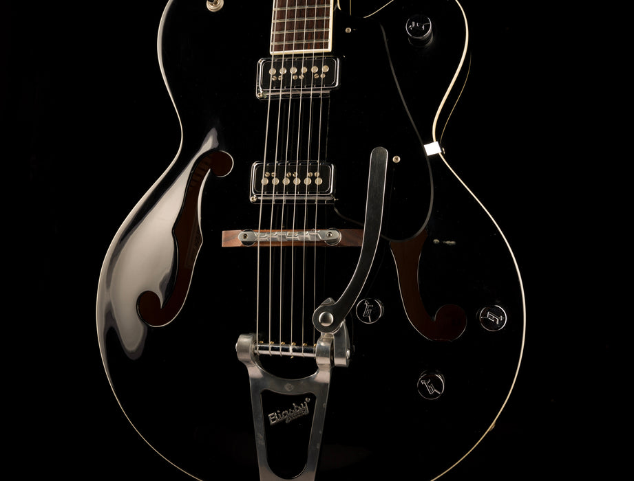 Pre Owned Gretsch G5125 Electromatic Hollowbody Electric Guitar Black With Case