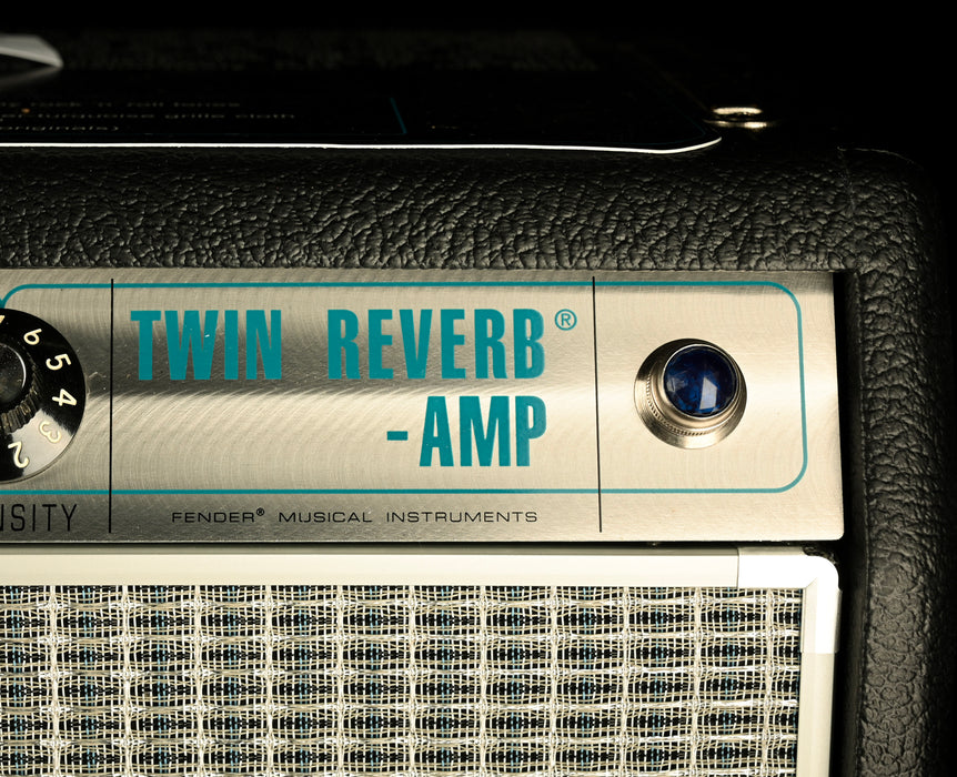 Used Fender '68 Custom Twin Reverb Guitar Amp Combo with Footswitch
