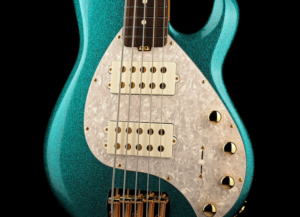 Ernie Ball Music Man StingRay Special 5 HH Bass Ocean Sparkle With Softshell Case