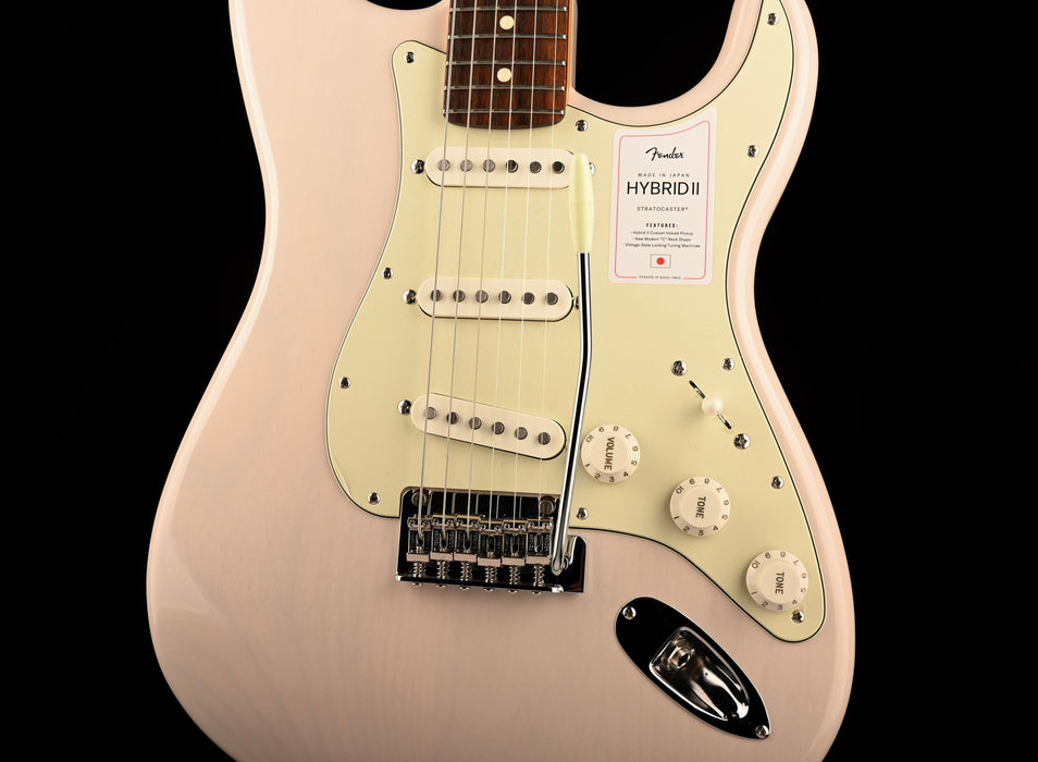 Used 2024 Fender Made In Japan Hybrid II Stratocaster U.S. Blonde With Gig Bag