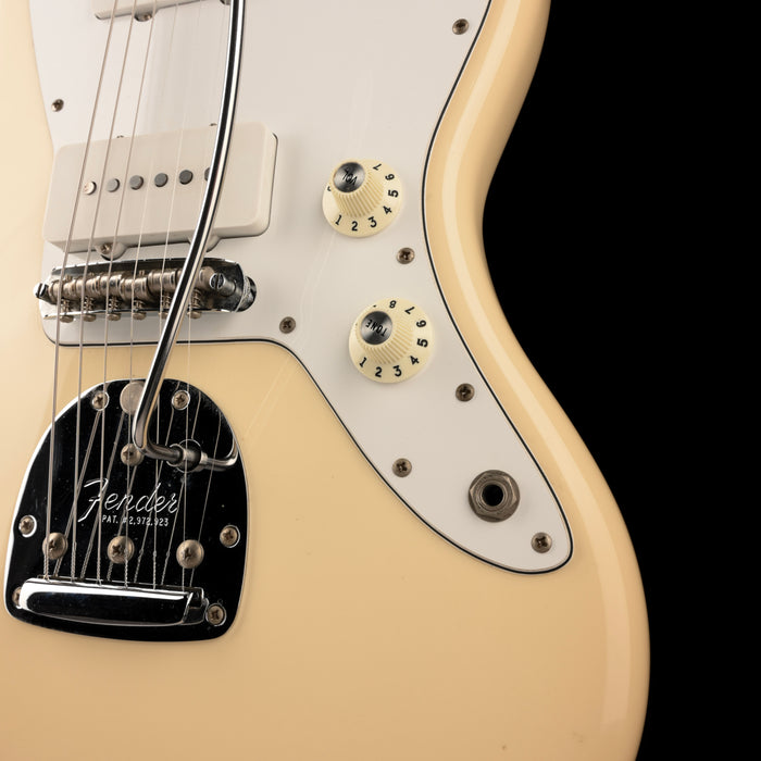 Used Squier J Mascis Jazzmaster Vintage White Electric Guitar