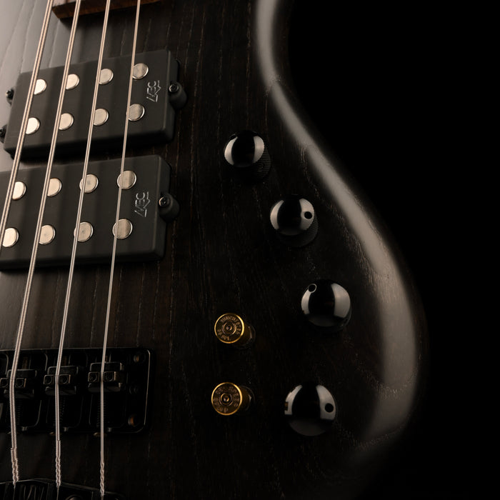 Pre Owned Warwick Corvette 4-String Bass Black With Gig Bag