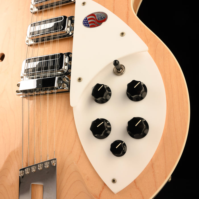Pre Owned Rickenbacker 1993 Plus 12 String Mapleglo Semi Hollow Electric Guitar Townshend With OHSC
