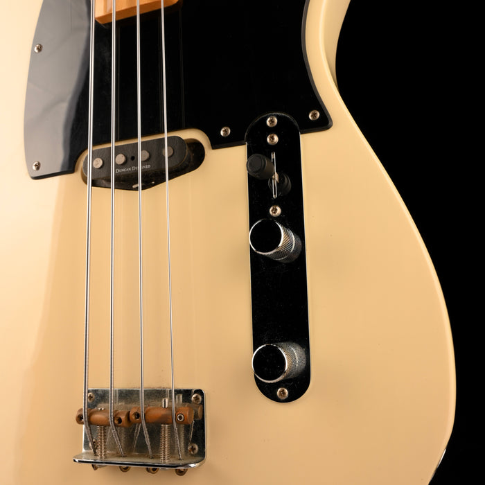 Pre Owned Squier Vintage Modified Telecaster Bass Honey Blonde Gig Bag