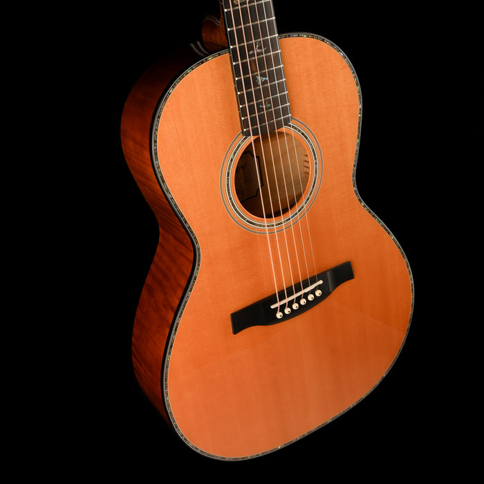 Pre Owned 2022 PRS SE P50E Tonare Parlor Natural Acoustic Guitar With Gig Bag