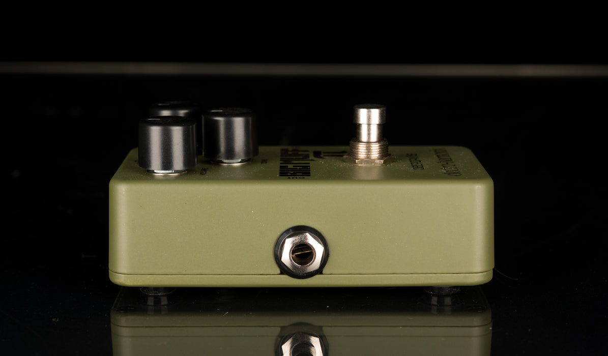 Used Electro-Harmonix Green Russian Big Muff Pi Fuzz Pedal With Box