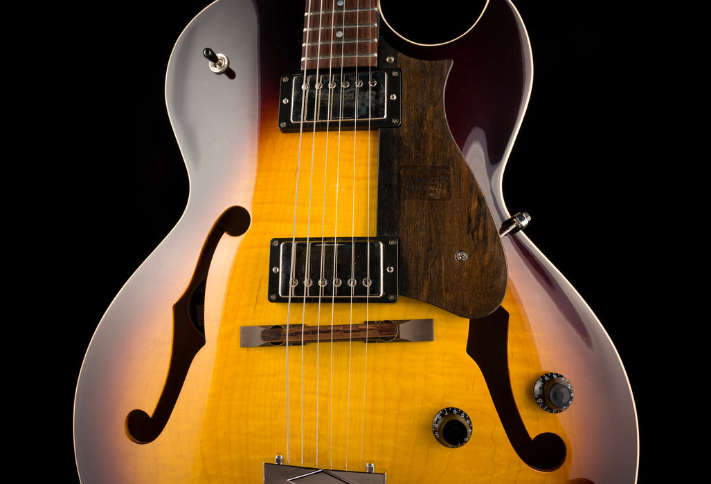 Pre Owned Heritage H-575 Vintage Sunburst Electric Guitar With Case