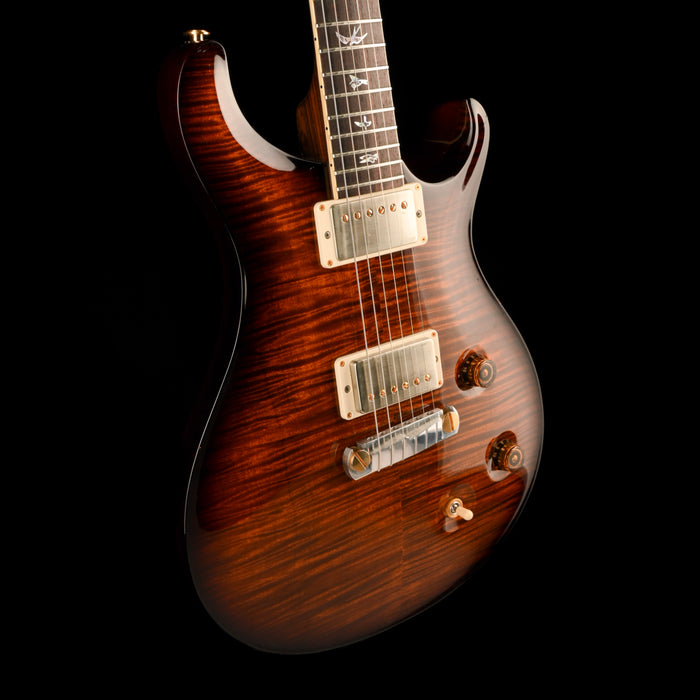 Used 2012 PRS Modern Eagle Quatro Black Gold Wrap Burst with OHSC