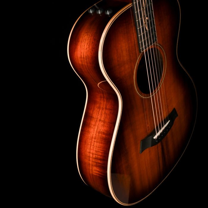 Pre Owned Taylor K22e Edgeburst Acoustic Electric Guitar With OHSC