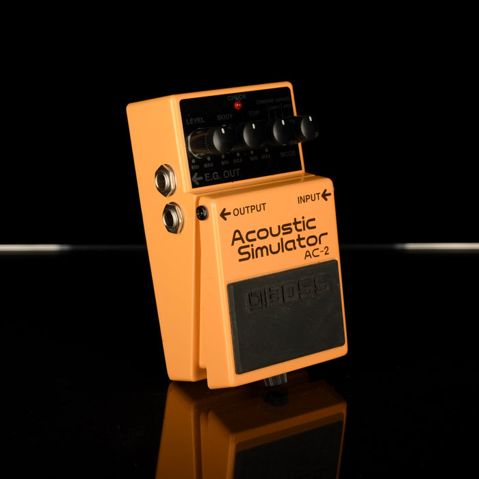Used Boss AC-2 Acoustic Simulator Effect Guitar Pedal