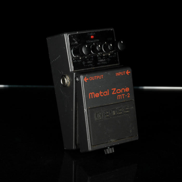 Used Boss MT-2 Metal Zone Distortion Guitar Pedal - 2