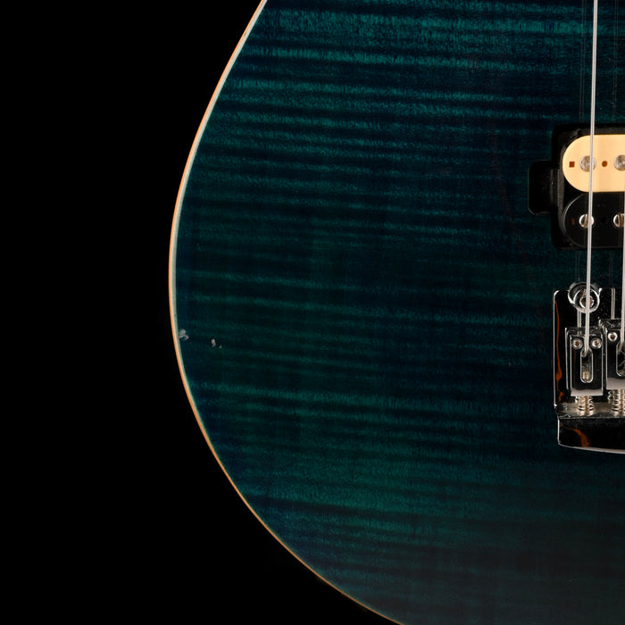 Pre Owned Sterling by Music Man AXIS AX50QM Yucatan Blue