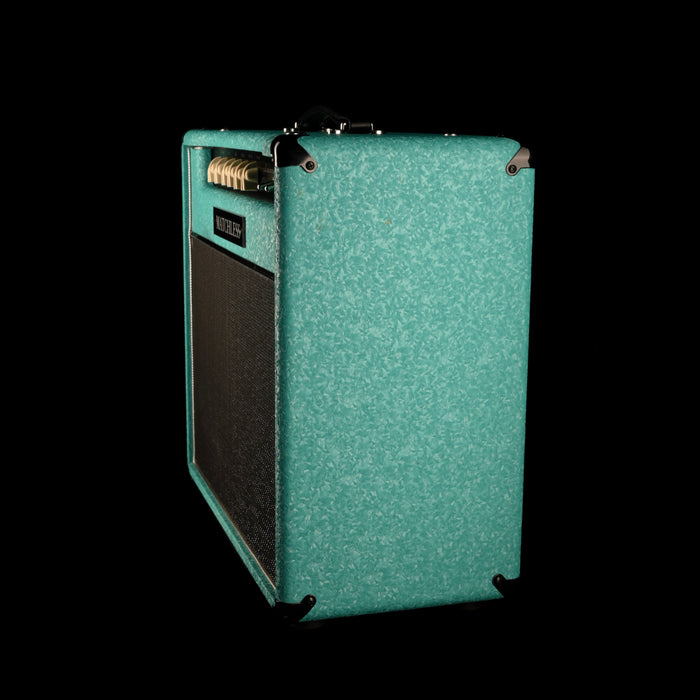 Pre Owned 2021 Matchless Laurel Canyon Shower Curtain Turquoise 1x12" Guitar Amp Combo
