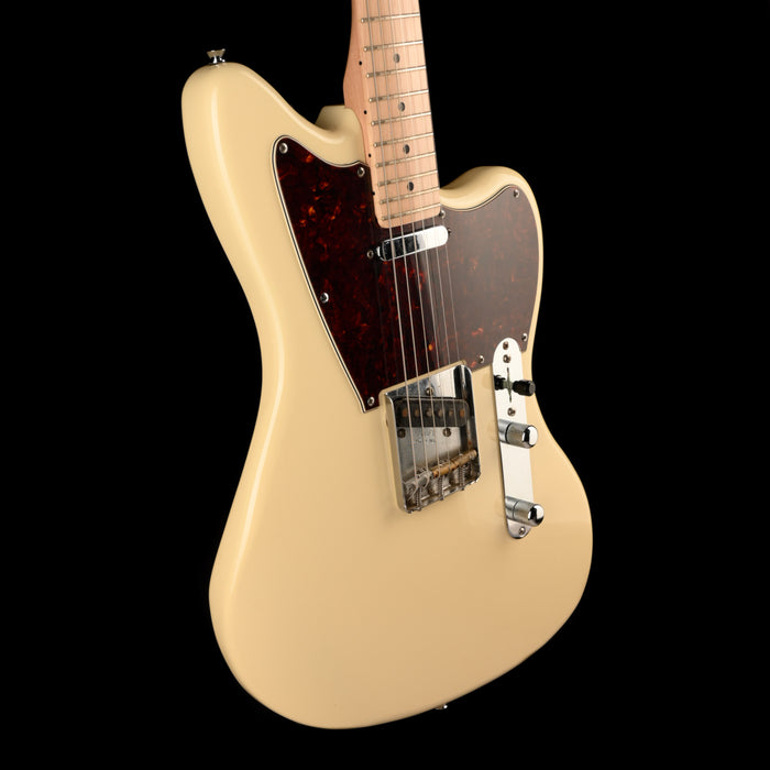 Used Squier Paranormal Offset Telecaster Maple Neck Olympic White