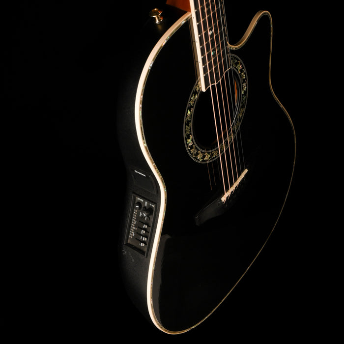 Used 2004 Ovation 1869 Custom Legend Acoustic Electric Black With OHSC