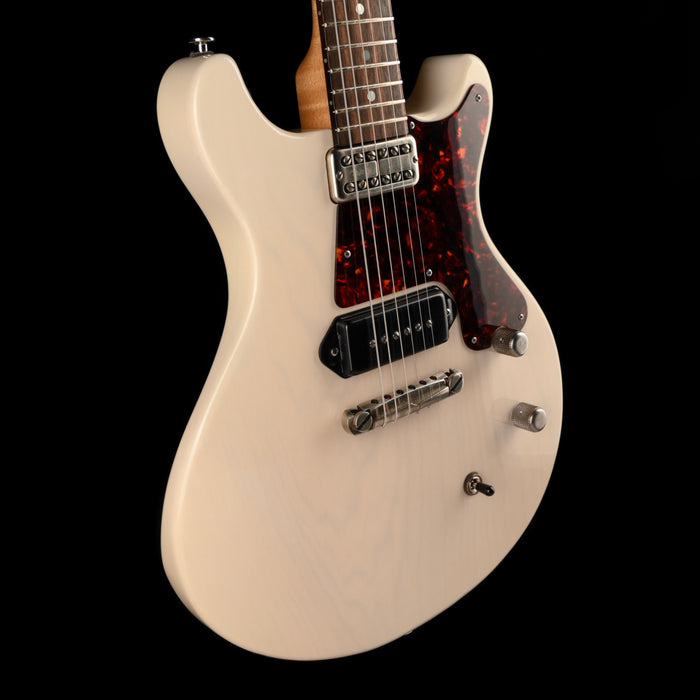 Pre-Owned 2020 Deimel Doublestar Paper Moon White Electric Guitar With OHSC