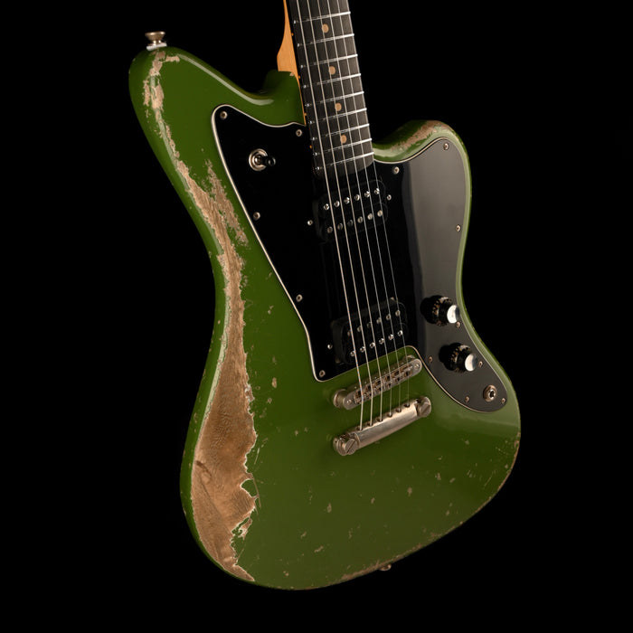 Fano Alt de Facto JM6 HB Heavy Distress Olive with Gig Bag