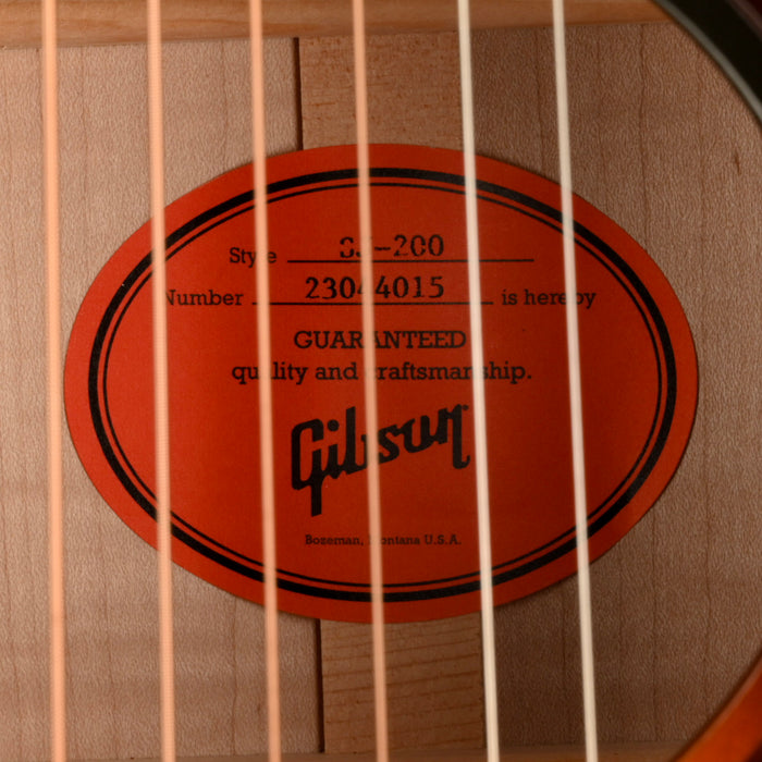 Gibson SJ-200 Original Vintage Sunburst Acoustic Electric Guitar