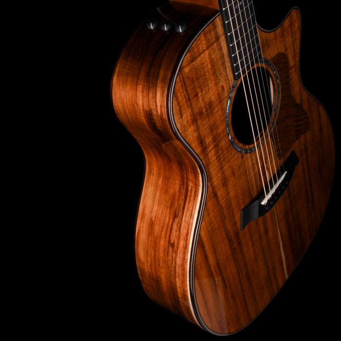 Taylor 724ce Grand Auditorium Koa Natural Acoustic Electric Guitar With Case