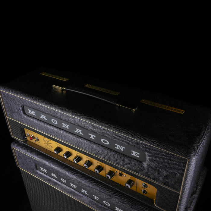 Magnatone Limited Edition Slash Purple Python M-80 Head & Cabinet Guitar Amp Rig IN STOCK